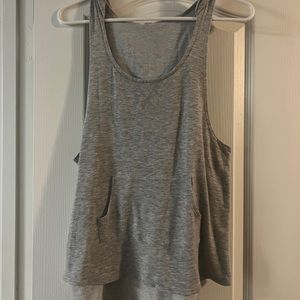 Grey Tank hoodie